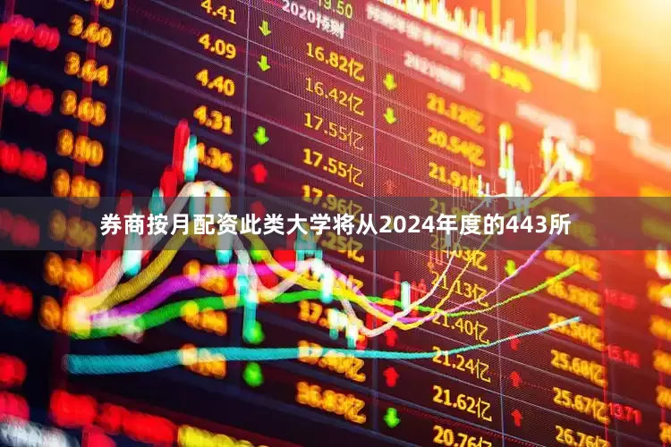 券商按月配资此类大学将从2024年度的443所